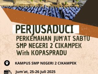 SMPN 2 Cikampek Gelar Perjusa, Latih Kepedulian dan Kemandirian Siswa Baru