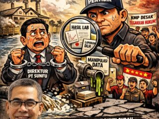 KMP: Bukti Pencemaran PT Sunfu Sudah Gamblang, Mengapa Dinas dan Penyidik Masih Melempem?