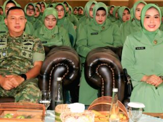 Gema "Cing Eling": Manifesto Ketangguhan Persit Kodim 0612/Tasikmalaya Mengguncang Jiwa