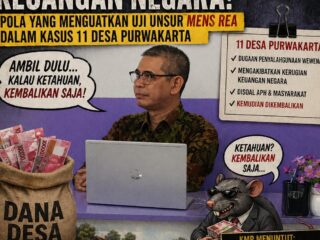 ​Hukum 'Ompong' di Purwakarta, Pola 'Ambil Dulu, Balikkan Kemudian' Jadi Karpet Merah Koruptor Dana Desa?