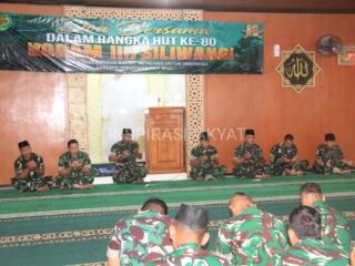 Kodim 0612/Tasikmalaya Gelar Doa Bersama dalam Rangka HUT ke-80 Kodam III/Siliwangi