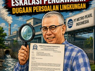 ​METRO PEARL INDONESIA MEMBISU, KMP "TABUH GENDERANG" PERANG TRANSPARANSI LIMBAH!