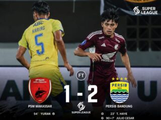 Detik-Detik Menegangkan! Gol Menit Akhir Ini Sukses Bikin Persib Bandung Selangkah Lagi Angkat Trofi Juara!