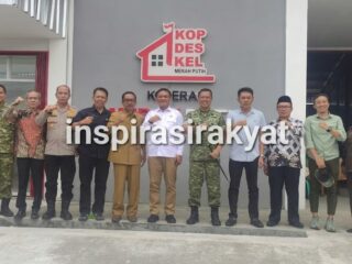 Kodim 0612/Tasikmalaya Kawal Peluncuran Koperasi Desa/Kelurahan Merah Putih