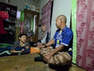 Menjelang Milangkala Ciamis ke-384 H. Wahyu Owner Durian Kujang Sambangi Rumah Warga Jauh dari kata Layak