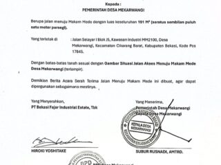 RUILSLAG ASET DESA MEKARWANGI TUNTAS, KADES SUBUR RUSNANDI: TRANSPARAN & BERMANFAAT UNTUK WARGA