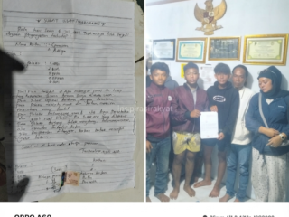 Ketua Deni Mendampingi Kasus yang Telah Islah(Damai) di Tasikmalaya