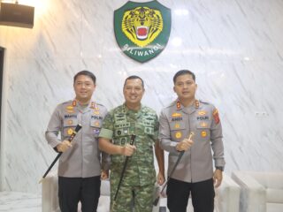 Bukan Sekadar Kunjungan, Tiga Pilar Keamanan Tasikmalaya Satukan Langkah di Makodim 0612/Tasikmalaya