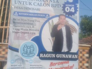 Ragun Gunawan Resmi Bakal Calon BPD Dewi Sari Rengasdengklok