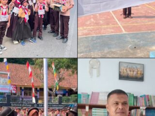 Sambut Bulan Bakti Pramuka dan HUT RI, SDN 2 Sukasenang Sukses Gelar Perkemahan PERKAJUM