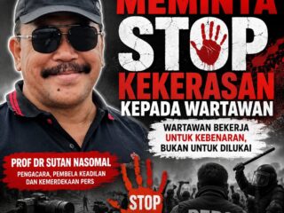INDONESIA MENJADI TEMPAT YANG TIDAK RAMAH DAN AMAN KE SEMUA INSAN PERS Jakarta,