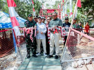 Jembatan Perintis Garuda Penghubung Sidaharja dan Kutawaringin Diresmikan, Sekda Ciamis: Mobilitas Warga Kini Lebih Mudah