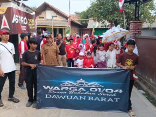 ‎Jalan Sehat HUT ke-81 RI: Ratusan Warga Babakan sereh - Dawuan Barat Pererat Silaturahmi dan Semangat Kebangsaan