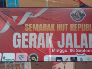 Gelar Jalan Santai Hingga Nobar Persib Meriahkan HUT RI ke-81 Babakan Kadu RW 10
