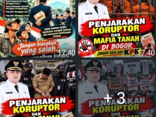 PROF DR SUTAN NASOMAL : KORUPSI DI BOGOR PARA ASN BAWAHANNYA IKUT PUCUK PIMPINAN SEMUA. MAKA KPK JANGAN BASA BASI HARUS TANGKAP PUCUK SAMPAI AKARNYA