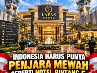 Prof DR Sutan Nasomal : Hindari Gonjang Ganjing, Rutan Swasta Seperti Apartemen Mewah Harus di Siapkan Oleh Negara Indonesia