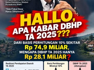 DARI PRESIDEN KE KEJARI LAPORAN DBHP PURWAKARTA KINI DITINDAKLANJUTI