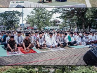 Bupati Ciamis Bersama Ribuan Warga Gelar Shalat Istisqo, Bermunajat Agar Hujan Segera Turun