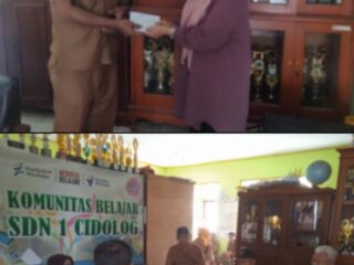 Solidaritas Guru, PGRI Kabupaten Ciamis Salurkan Bantuan untuk SDN 1 Cidolog yang Tertimpa Musibah Kebakaran