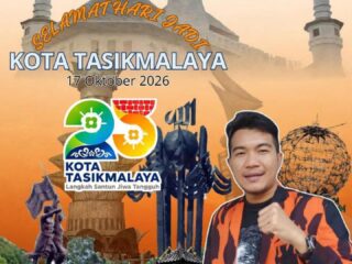 Ketua OK PP MPC Kota Tasikmalaya H. Yusfi Saepul Rizal Seftian Ucapkan Selamat Hari Jadi ke-25 Kota Tasikmalaya
