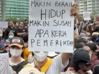 Prof DR Sutan Nasomal : Hidup Makin Susah Di Sampaikan Dalam Aksi Demo Itu Fakta